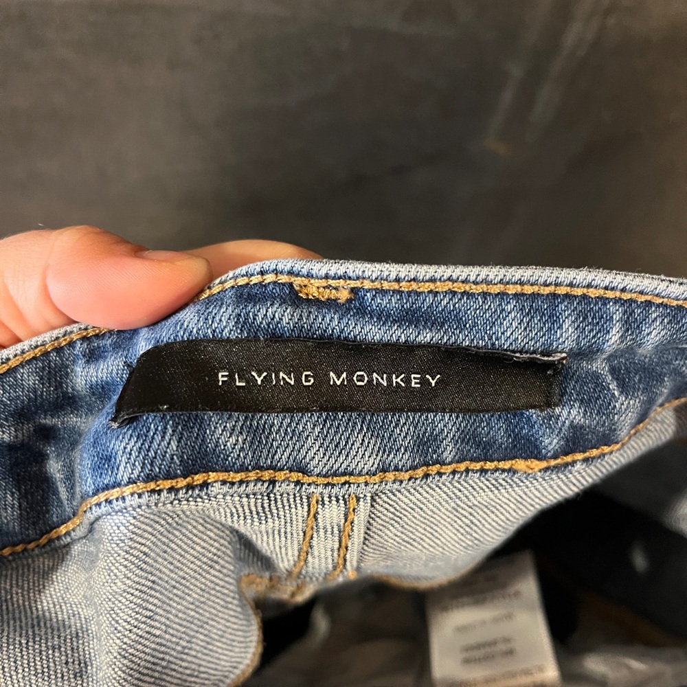 Flying Monkey Light Blue Denim - image 3